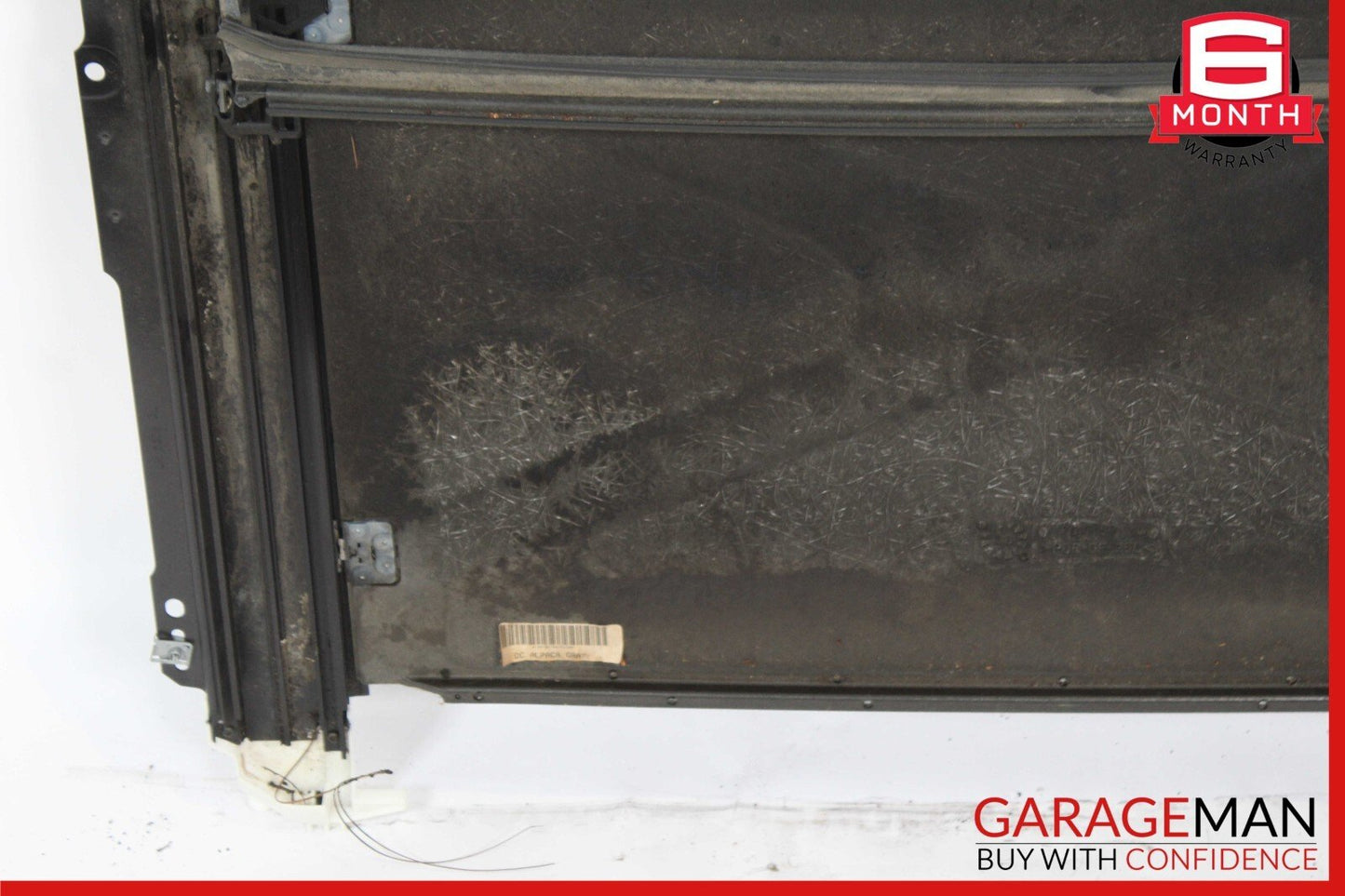 06-12 Mercedes X164 GL450 Top Upper Sunroof Sun Roof Frame Rail Glass Assembly