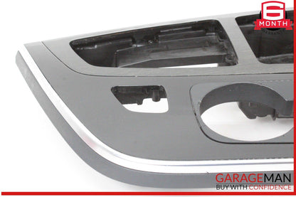 17-19 Audi Q7 Front Center Console Trim Cover Panel 4M1864241H OEM