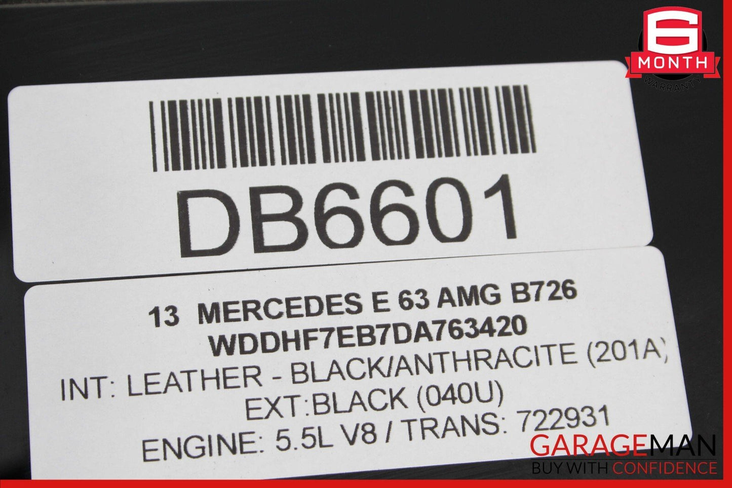 10-16 Mercedes W212 E350 E550 Sedan Rear Panoramic Pano Sunroof Sun Roof Glass