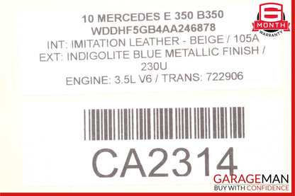10-18 Mercedes W212 E350 CLS550 Front Right Side Seat Airbag Air Bag OEM
