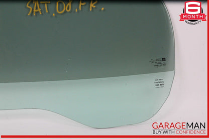 07-10 Saturn Sky Front Right Passenger Side Door Window Glass 25847881 OEM