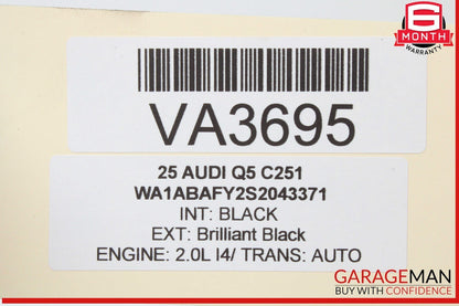 18-25 Audi Q5 Rear Right Passenger Side CV Axle Drive Shaft 80A501204G OEM