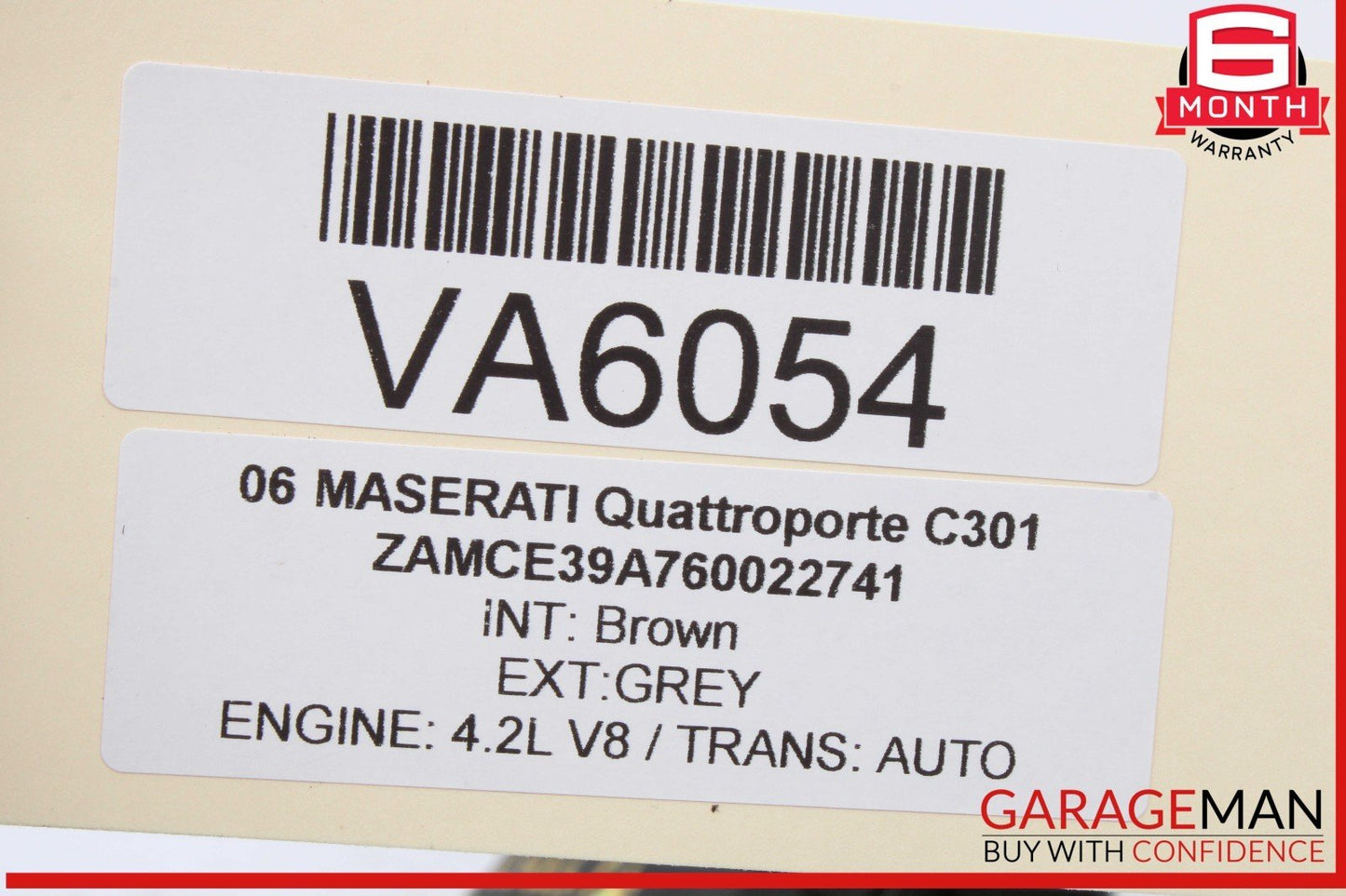 03-08 Maserati Quattroporte M139 Rear Left or Right Side Seat Belt Retractor OEM
