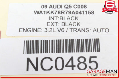 09-12 Audi Q5 Right Side Engine Valve Cylinder Head Cover 06E103472N OEM