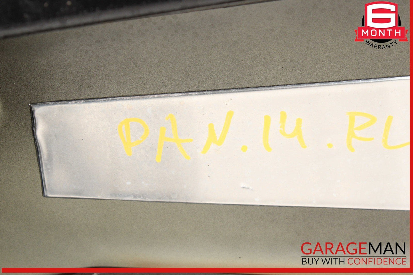 10-16 Porsche Panamera 970 Rear Left Driver Side Exterior Door Shell Frame OEM