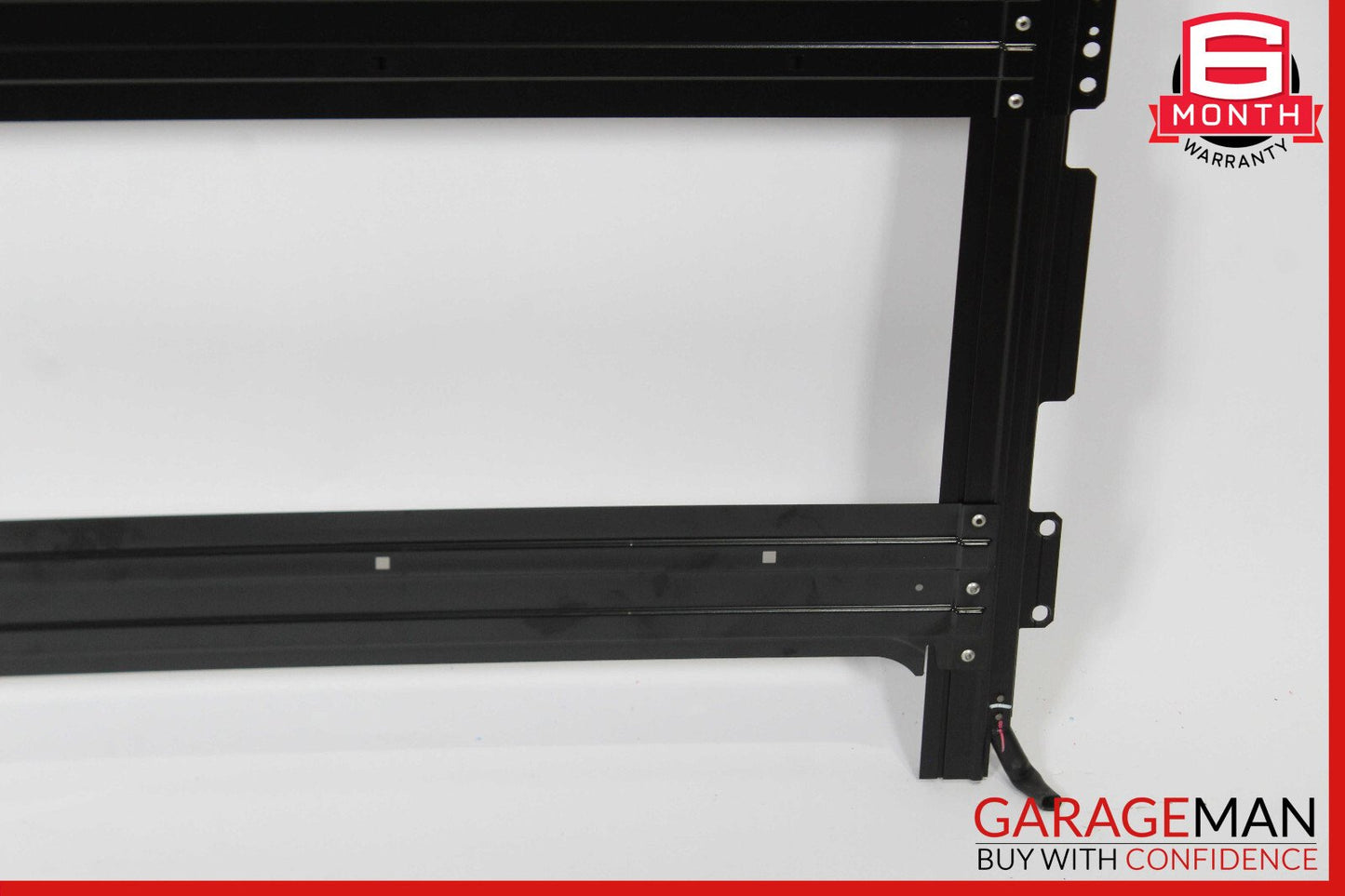 03-13 Maserati Quattroporte M139 Sunroof Guide Rail Frame Glass Track w/ Shade