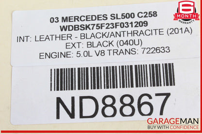 03-06 Mercedes R230 SL500 SL55 AMG Power Steering Rack And Pinion 2304600800 OEM