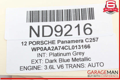 10-16 Porsche Panamera 970 Rear Left Driver Side Lower Control Arm 97033114101
