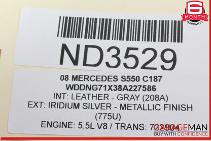 07-14 Mercedes W221 S550 CL500 Front Right Dash Dashboard Airbag Air Bag OEM