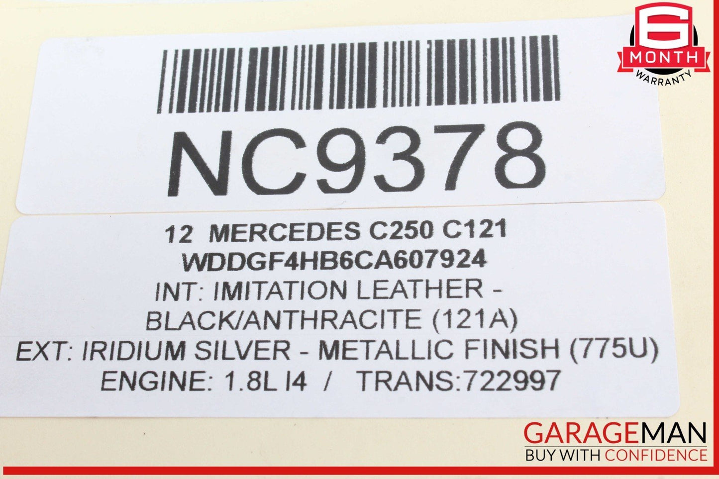 08-20 Mercedes W204 C250 E350 Front Right Wheel Spindle Knuckle Hub Bearing OEM