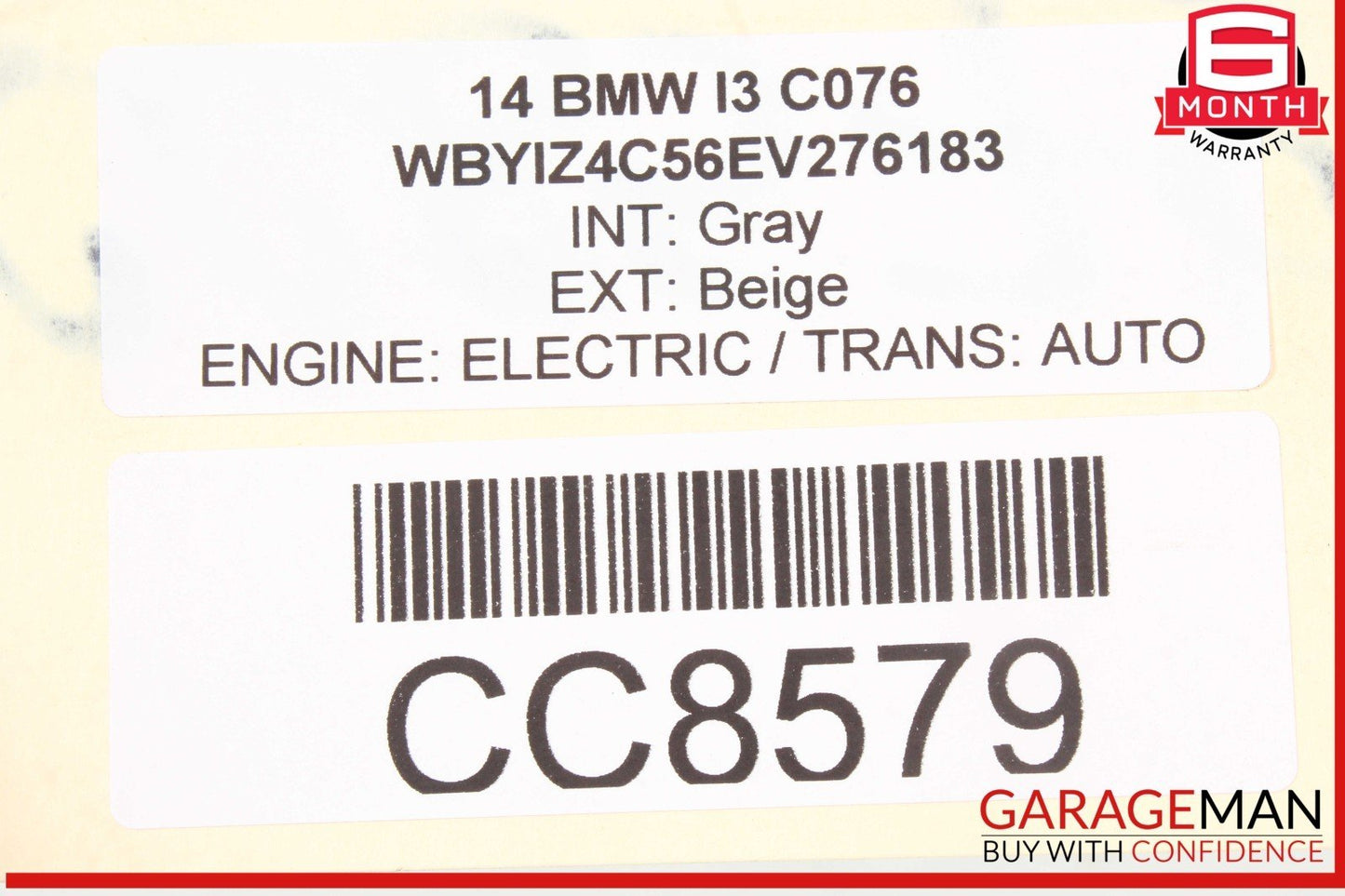 14-21 BMW i3 I01 Right Passenger Side Skirt Rocker Panel OEM