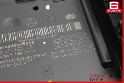 10-11 Mercedes W212 E350 E550 Rear Fuse Relay Junction Box SAM Module Assembly