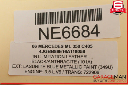 03-11 Mercedes W164 ML350 GL450 Sirius Satellite Radio Receiver 1648205889 OEM
