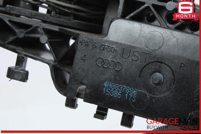 12-18 Audi A6 A7 Right Passenger Side Exterior Door Handle Black 4H0837886 OEM