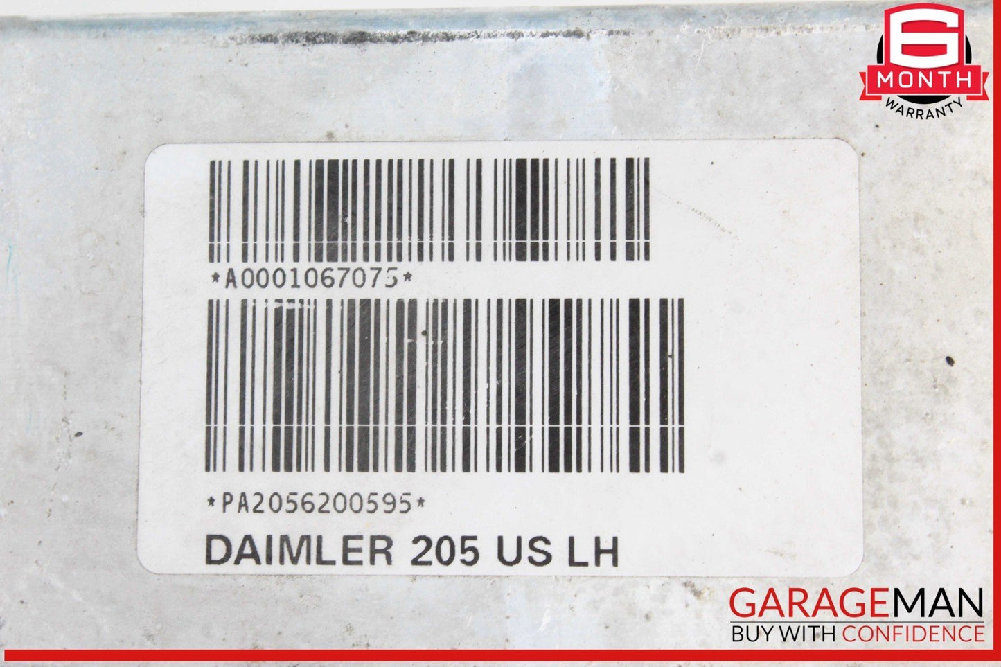 15-23 Mercedes W205 C300 Front Left Driver Side Bumper Reinforcement Impact Bar