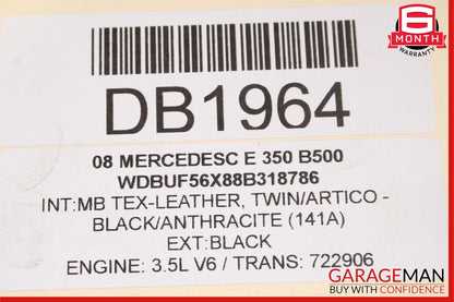 07-09 Mercedes W211 E350 E320 RWD Power Steering Rack & Pinion 2114604700