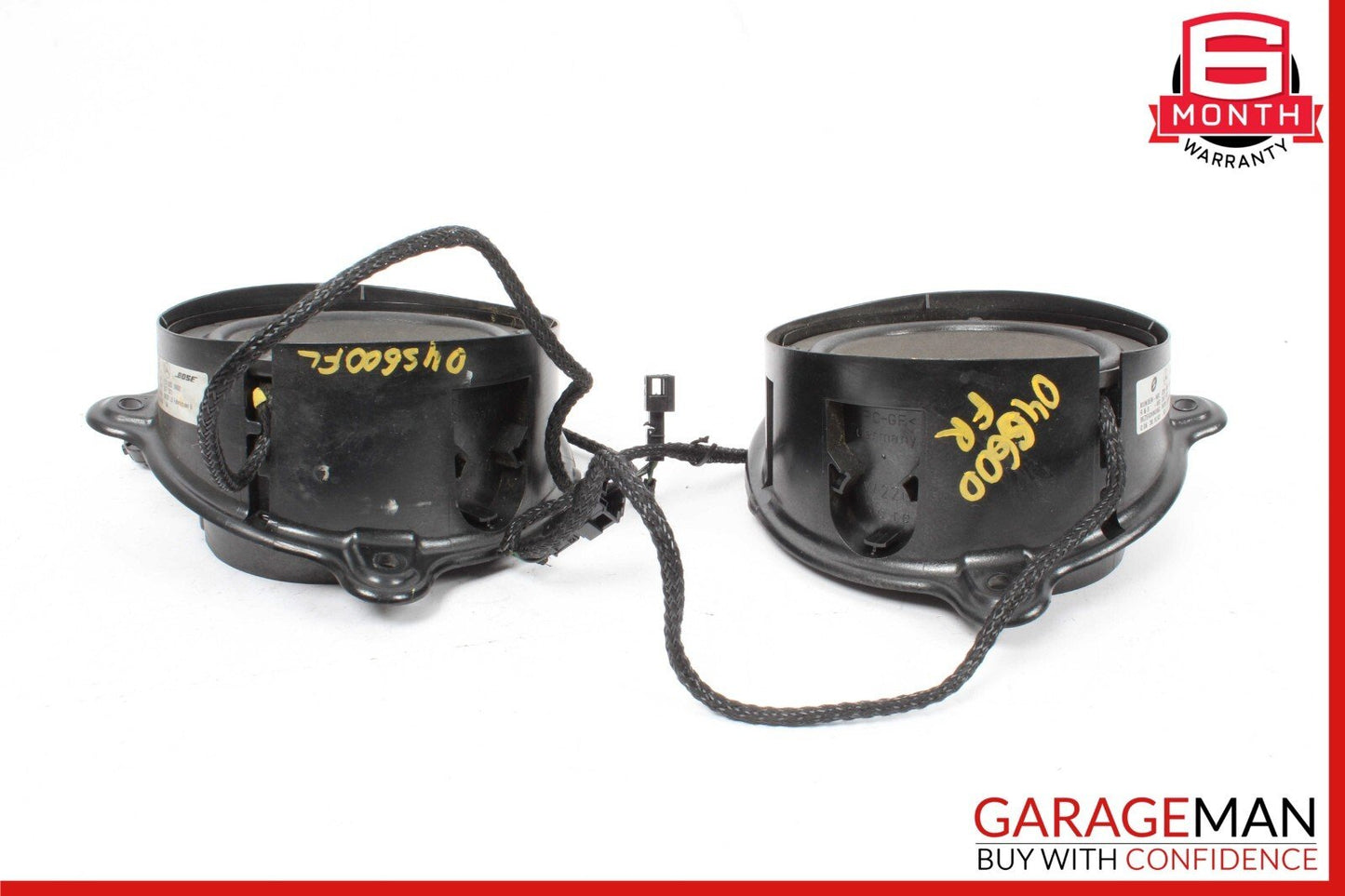 00-06 Mercedes W220 S600 S500 Rear Door Audio Sound Speaker Set of 2 Pc OEM