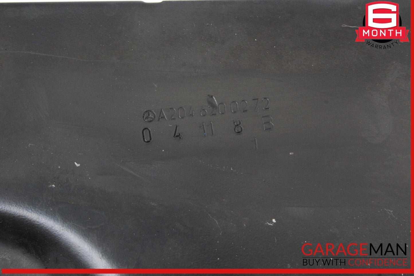 08-14 Mercedes W204 C250 C350 C280 Upper Radiator Core Support Bar Black OEM