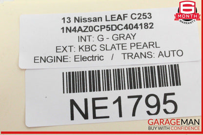 13-17 Nissan Leaf Battery Heater Wire Wiring Harness 295U43NF0A OEM