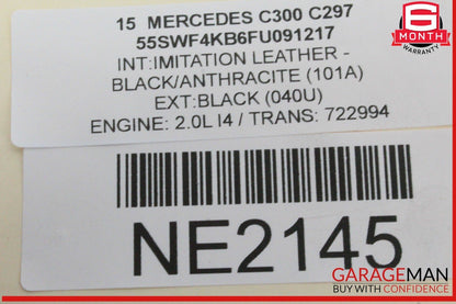 15-20 Mercedes W205 C300 E300 Front Left Side Upper Transverse Control Arm OEM