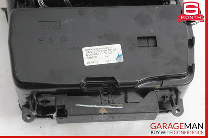 15-19 Mercedes W205 C350e C400 Center Console Cup Holder Compartment OEM