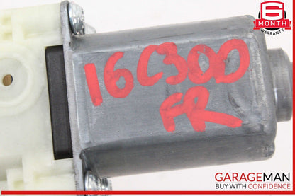 15-20 Mercedes W205 C300 C350e Front Right Side Door Window Regulator Motor OEM