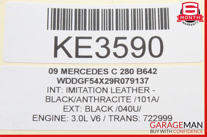08-14 Mercedes W204 C300 C350 C63 AMG Floor Gear Shift Shifter Selector Box OEM
