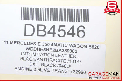 10-13 Mercedes W212 E350 E550 Front Right Interior Door Trim Panel Anthracite