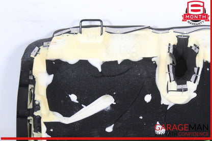 17-22 Maserati Levante M161 Rear Seat Cushion Lower Bottom Black OEM