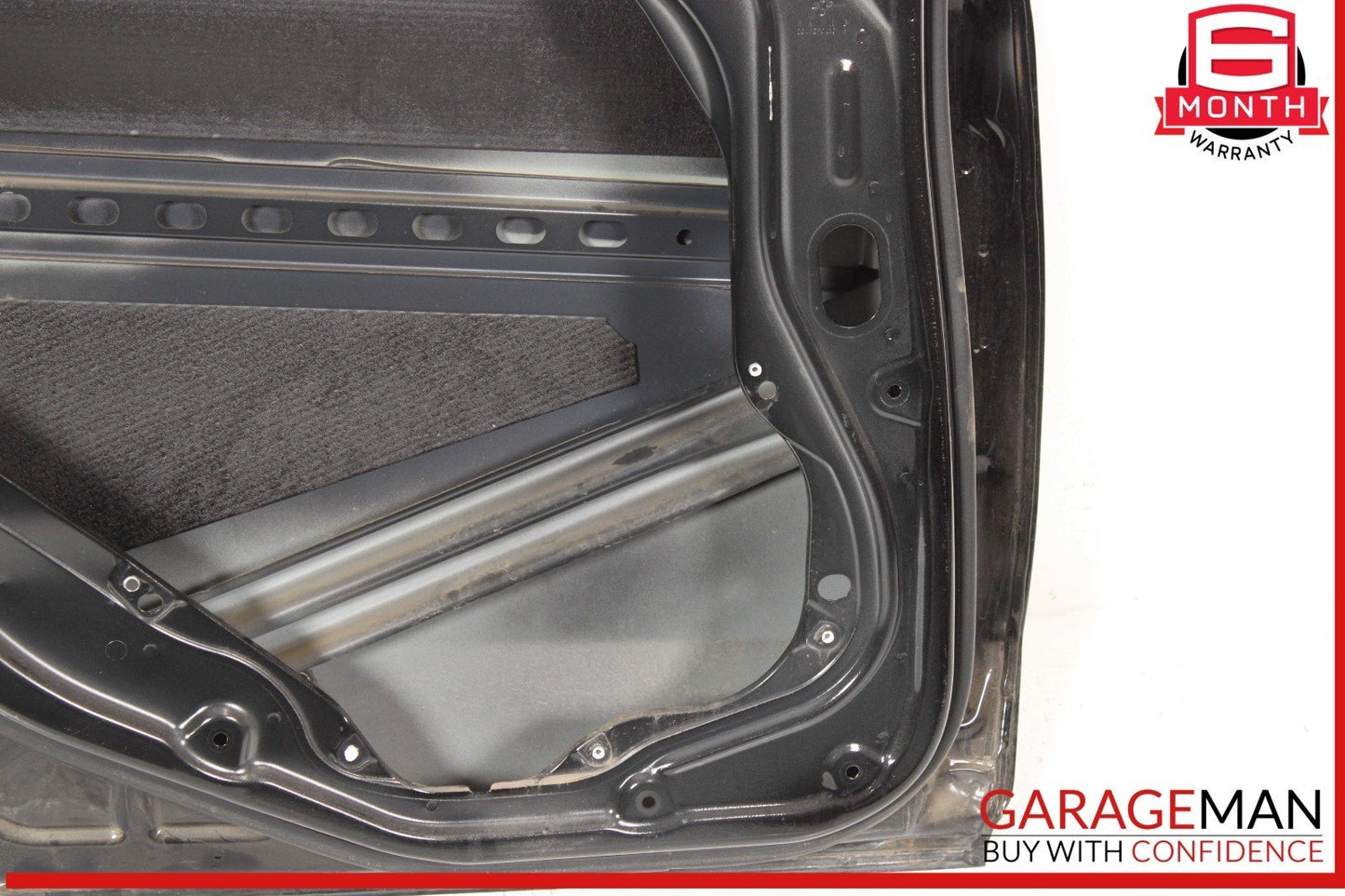 10-16 Mercedes W212 E350 E63 AMG Sedan Rear Left Side Door Shell Black OEM