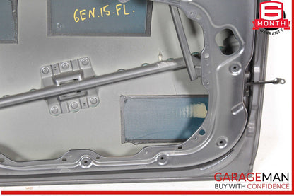 15-20 Genesis G80 Front Left Driver Side Exterior Door Shell Frame Panel OEM