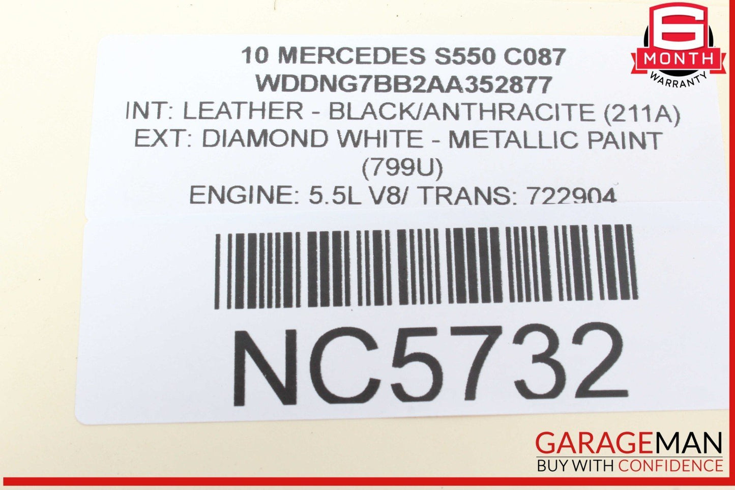 10-13 Mercedes W221 S550 S400 Rear Sam Fuse Box Relay Module Control OEM