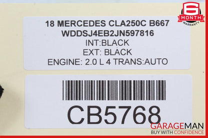 14-19 Mercedes W117 CLA250 CLA45 AMG Master Cylinder Power Brake Booster Assy