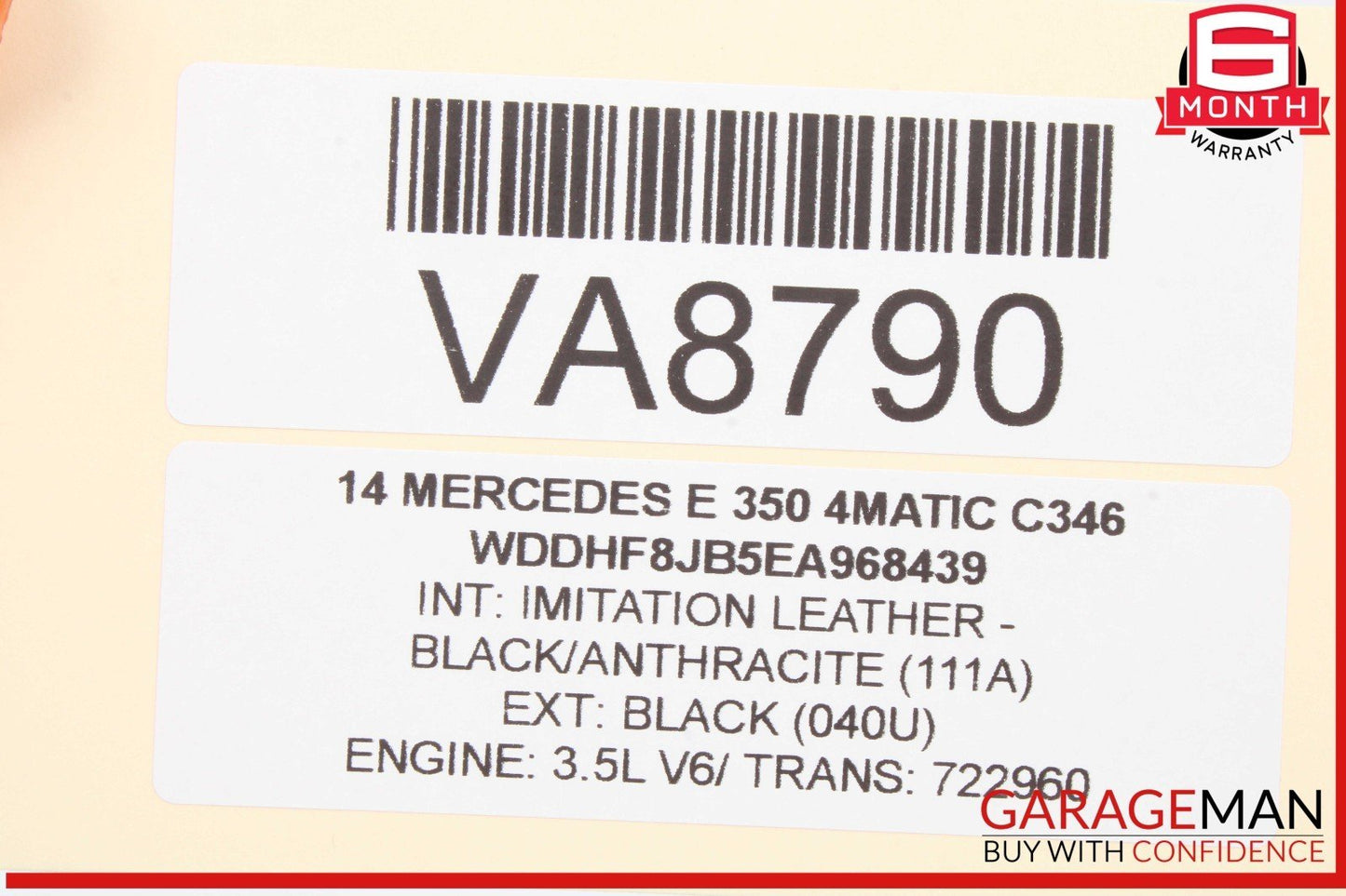 08-20 Mercedes W212 E350 4MATIC Front Left Side Seat Control Module Unit OEM