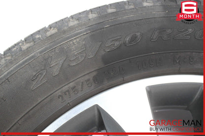 13-19 Mercedes X166 GL450 8.5Jx20H2 ET62 Complete Wheel Tire Rim Set of 4 Pc OEM