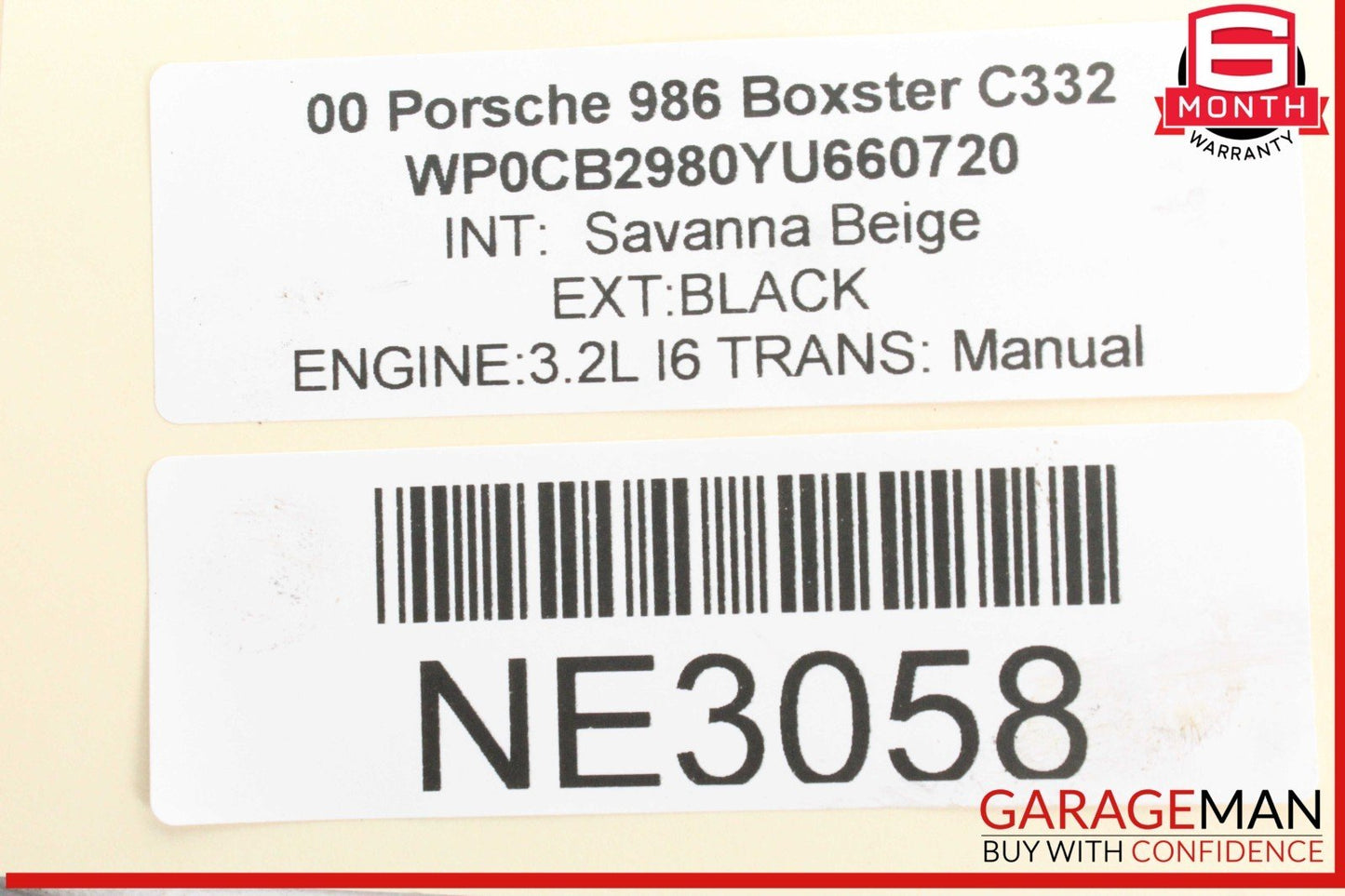 97-04 Porsche Boxster 986 Front / Rear Left or Right Lower Control Arm OEM