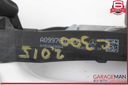 15-20 Mercedes W205 C300 Rear Left Side Exterior Door Handle Keyless Go OEM