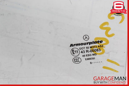 08-15 Mercedes W204 C300 C250 C350 Rear Left Door Window Auto Glass Tinted OEM