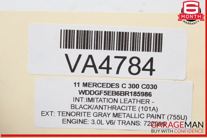 05-12 Mercedes W204 C300 R350 Fuel Injector Rail w/ Fuel Injectors Assembly OEM