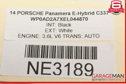 10-16 Porsche Panamera 970 E-Hybrid Front Console Shifter Trim w/ Ash Tray OEM