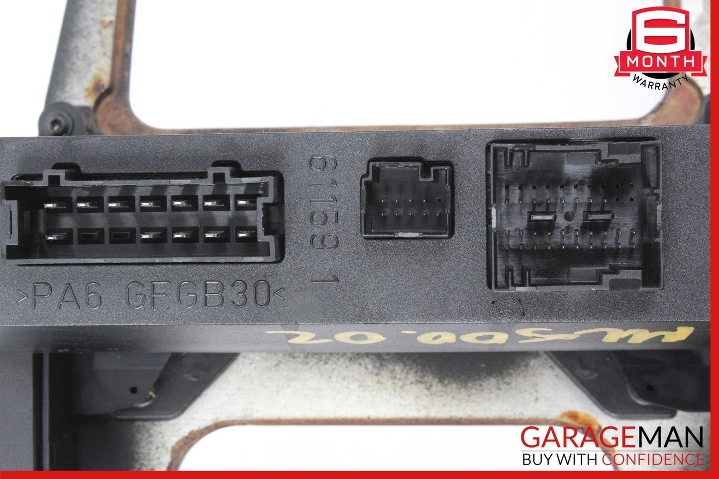 02-05 Mercedes W163 ML500 Center Console Shifter Window Switch Trim Bezel Wood