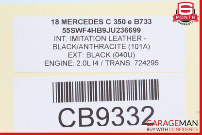 15-20 Mercedes W205 C350e C300 C400 A/C AC Heater Climate Control Switch OEM