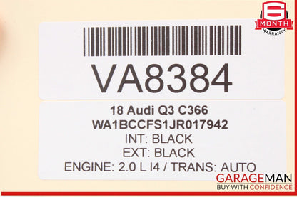 15-18 Audi Q3 Dashboard Navigation Information Display Screen Monitor 8U0857273C