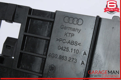 12-18 Audi A7 A6 S6 S7 Front Center Console Storage Bin Tray 4G0863273A OEM