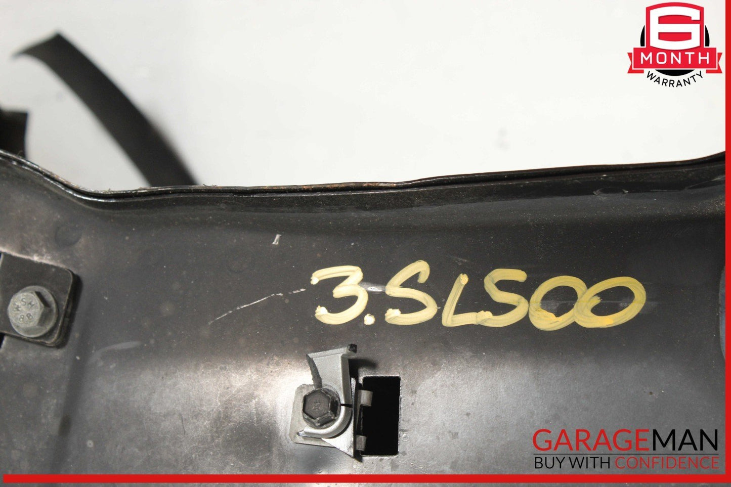 03-08 Mercedes R230 SL500 SL55 AMG Upper Radiator Core Support Headlight Bracket