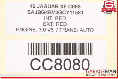 16-20 Jaguar XF Rear Driveshaft Propeller Shaft Assembly OEM