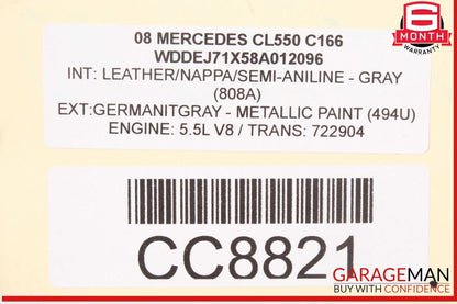 Mercedes-Benz Radiator Core Support