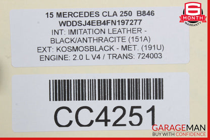 14-18 Mercedes W117 CLA250 Front Right Side Wing Fender Panel Cover OEM