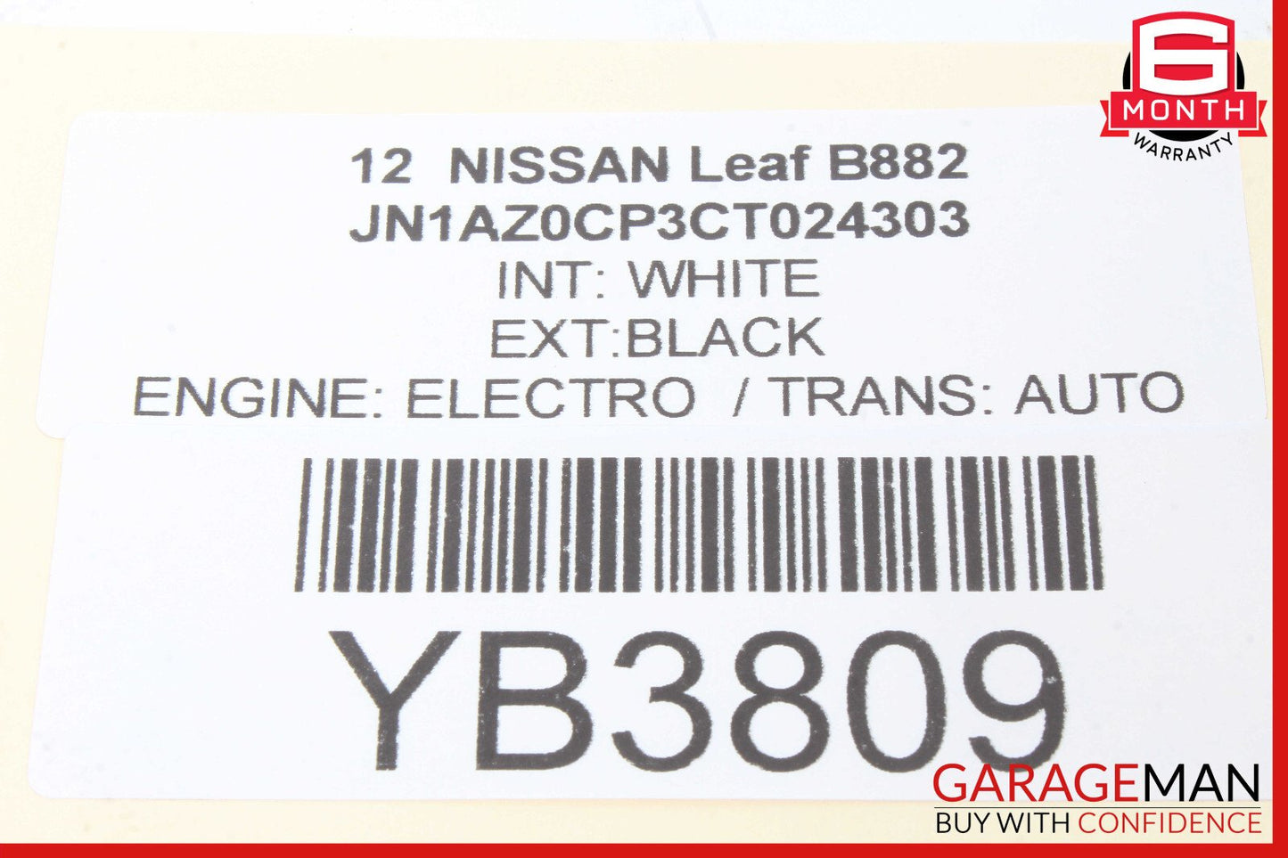 11-12 Nissan Leaf Rear Left Seatbelt Seat Belt Retractor OEM