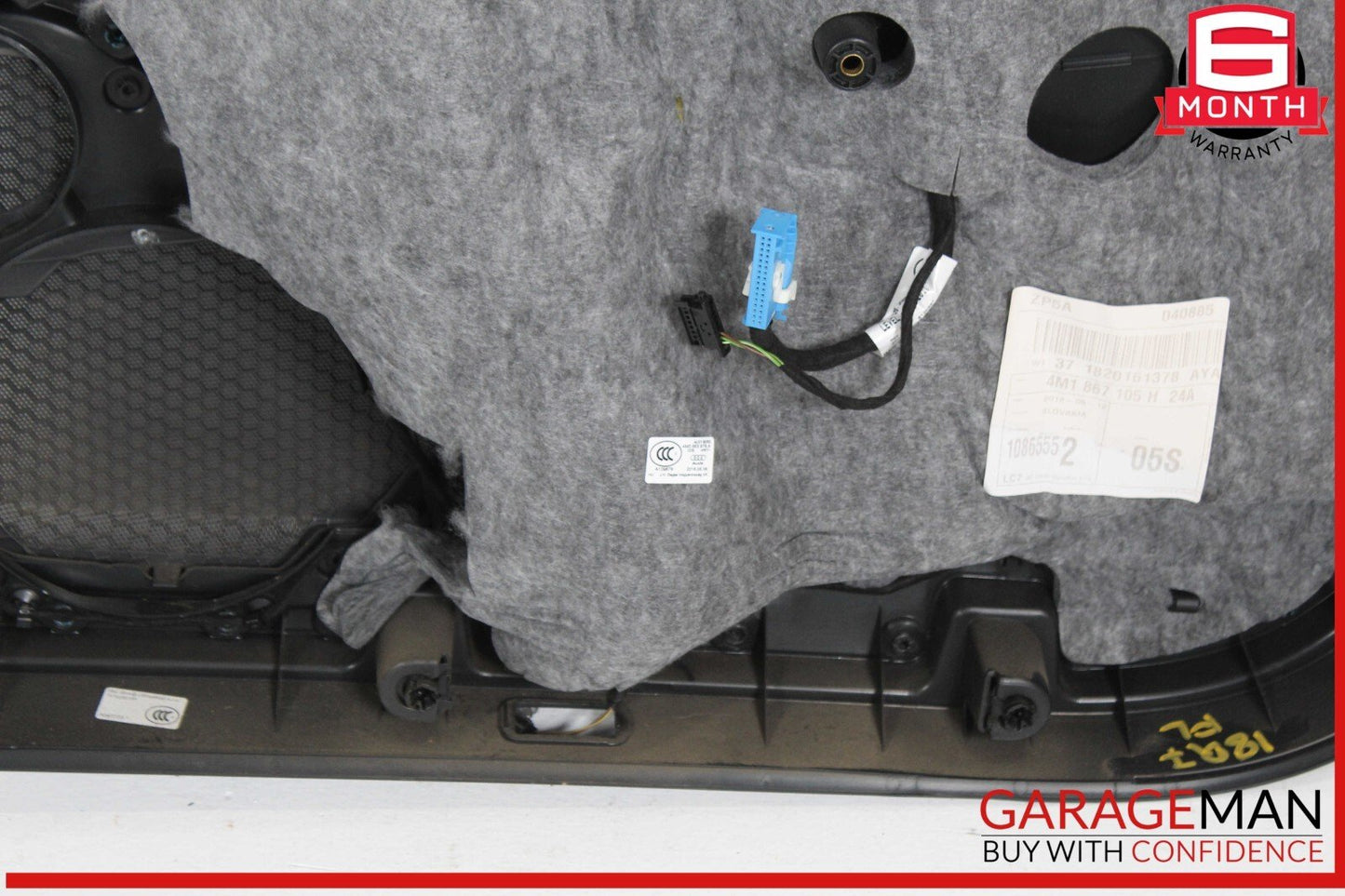 17-19 Audi Q7 Front Left Driver Side Interior Door Panel Trim OEM